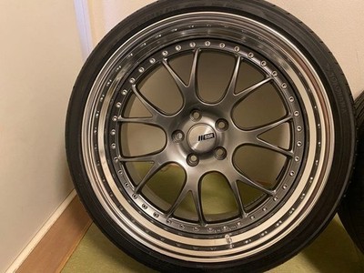 JDM SSR Professor MS3 4wheels no tire 20x9.5+43 NR 10+49 SL 5x114.3 - Image 4