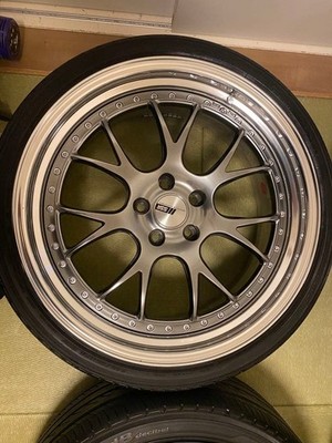 JDM SSR Professor MS3 4wheels no tire 20x9.5+43 NR 10+49 SL 5x114.3 - Image 6