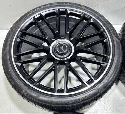 JDM Mercedes-Benz S-Class S500 21-inch genuine AMG W223 multi-spoke 4- No Tires - Image 2