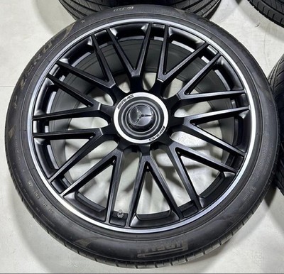 JDM Mercedes-Benz S-Class S500 21-inch genuine AMG W223 multi-spoke 4- No Tires - Image 4