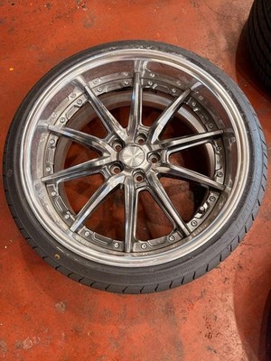 JDM WORK LANVEC LS10 209.5j PCD114.3 Deep rim No Tires - Image 4