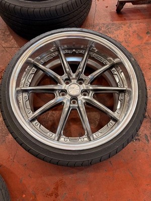 JDM WORK LANVEC LS10 209.5j PCD114.3 Deep rim No Tires - Image 5