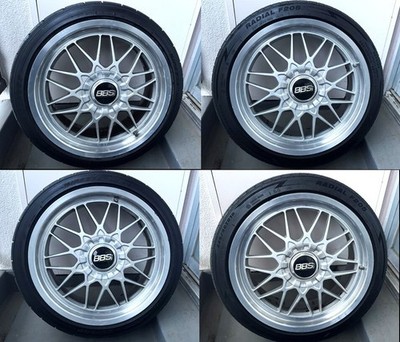 JDM BBS RGⅡ RG116 188J 5-hole Offset 33 PCD114.3 4-Book Set with Tires No Tires