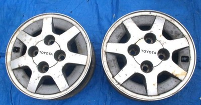 JDM Rare out-of-print AE86 Levin/Trueno late model 135J PCD 114.3 2-bo No Tires