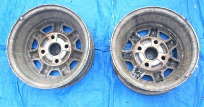 JDM Rare out-of-print AE86 Levin/Trueno late model 135J PCD 114.3 2-bo No Tires - Image 3