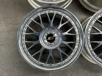 JDM Used wheels TAN-EI-SYA Koenig Mesh 4-Book set 178.0JJ17+37 9.0JJ17 No Tires - Image 3