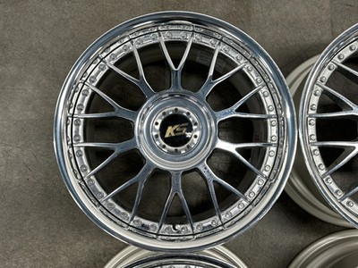 JDM Used wheels TAN-EI-SYA Koenig Mesh 4-Book set 178.0JJ17+37 9.0JJ17 No Tires - Image 5