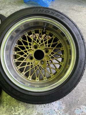 JDM SSR Mesh 15-inch 8J-11 x 2 Book 7.5J-5 x 2 Book Tires 2 Book excel No Tires - Image 2