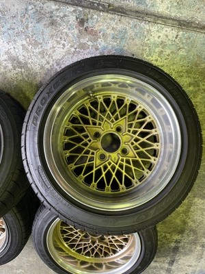 JDM SSR Mesh 15-inch 8J-11 x 2 Book 7.5J-5 x 2 Book Tires 2 Book excel No Tires - Image 3