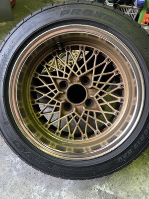 JDM SSR Mesh 15-inch 8J-11 x 2 Book 7.5J-5 x 2 Book Tires 2 Book excel No Tires - Image 5
