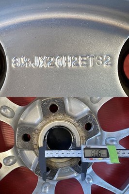 JDM BBS LM-R LM314 208.5J PCD120 5H +32 Hub 60.6 with hub ring ♪Wheel No Tires - Image 9
