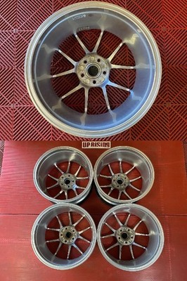 JDM Rare Item FORGED BBS RI-A030/RI-A023 188J/8.5J PCD112 5H +48/+45 ♪ No Tires - Image 6
