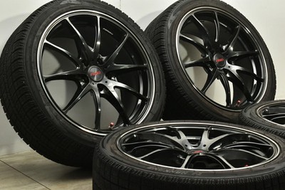 JDM Used RAYS wheel set 4-piece set 188.0J x 18 +50 PCD 112 235/40R18 No Tires - Image 3