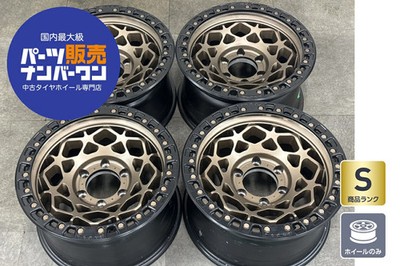 JDM Used FUEL Offroad 4-Book Wheel Set 179.0J x 17 +1 PCD 139.7 Wheels No Tires