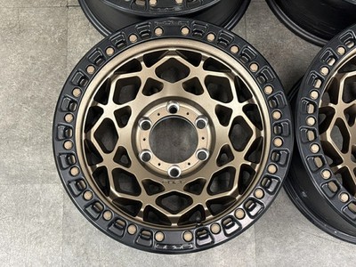 JDM Used FUEL Offroad 4-Book Wheel Set 179.0J x 17 +1 PCD 139.7 Wheels No Tires - Image 4