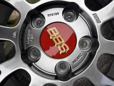 JDM BBS RG-R 7.5Jx18H2 ET55 18-inch wheels 4-book set almost complete< No Tires - Image 3