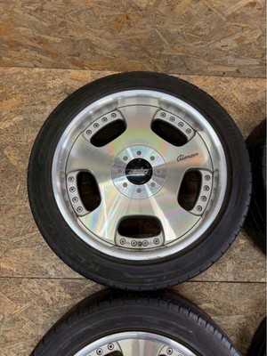 JDM RareZAUBER Dish Wheels 178.5J +38 9.5J +45 PCD114.3 5-hole 5H Out No Tires - Image 3