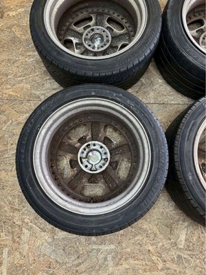JDM RareZAUBER Dish Wheels 178.5J +38 9.5J +45 PCD114.3 5-hole 5H Out No Tires - Image 7