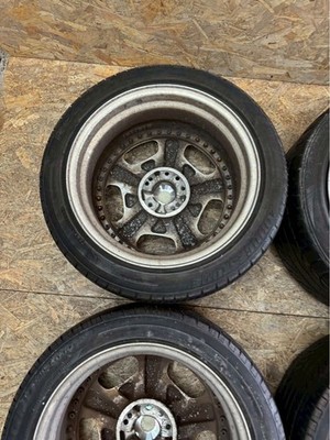 JDM RareZAUBER Dish Wheels 178.5J +38 9.5J +45 PCD114.3 5-hole 5H Out No Tires - Image 8