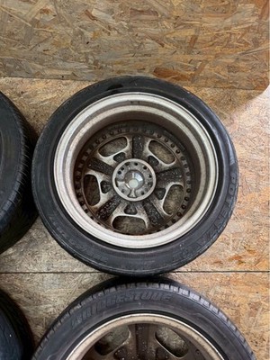 JDM RareZAUBER Dish Wheels 178.5J +38 9.5J +45 PCD114.3 5-hole 5H Out No Tires - Image 9