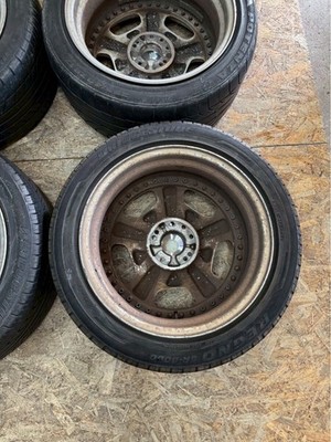 JDM RareZAUBER Dish Wheels 178.5J +38 9.5J +45 PCD114.3 5-hole 5H Out No Tires - Image 10