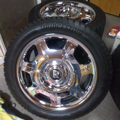 JDM Rolls-Royce 21-inch chrome black alloy wheels No Tires