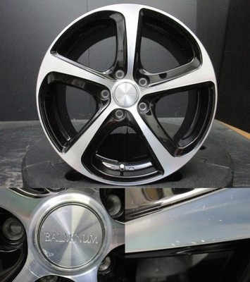 JDM Balmina ZR5 7J-17+53 114.3 Black Polished Goodyear EG Comfort 215/ No Tires - Image 4