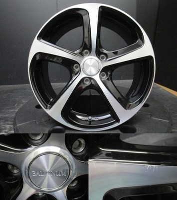 JDM Balmina ZR5 7J-17+53 114.3 Black Polished Goodyear EG Comfort 215/ No Tires - Image 5