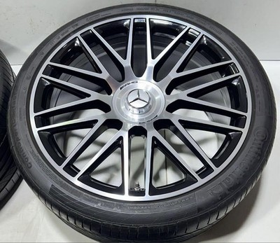 JDM Mercedes-Benz S-Class S500 W223 Genuine AMG 21-inch multi-spoke 4- No Tires - Image 3