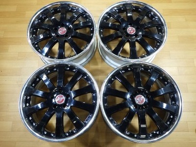 JDM SSR Vienna Zweil 3-piece wheels made in Japan 4Book 5H-114.3 208.5 No Tires