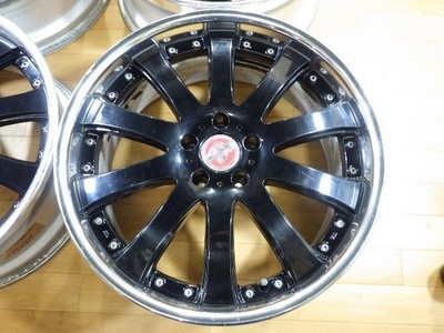 JDM SSR Vienna Zweil 3-piece wheels made in Japan 4Book 5H-114.3 208.5 No Tires - Image 2