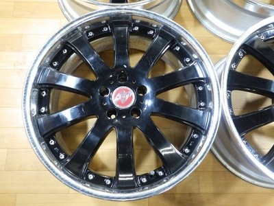 JDM SSR Vienna Zweil 3-piece wheels made in Japan 4Book 5H-114.3 208.5 No Tires - Image 3