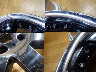 JDM SSR Vienna Zweil 3-piece wheels made in Japan 4Book 5H-114.3 208.5 No Tires - Image 7
