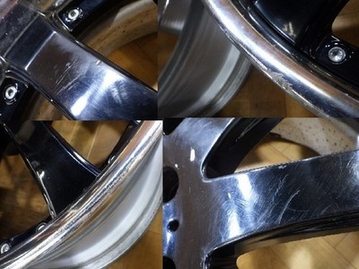 JDM SSR Vienna Zweil 3-piece wheels made in Japan 4Book 5H-114.3 208.5 No Tires - Image 9