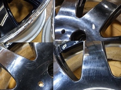 JDM SSR Vienna Zweil 3-piece wheels made in Japan 4Book 5H-114.3 208.5 No Tires - Image 10