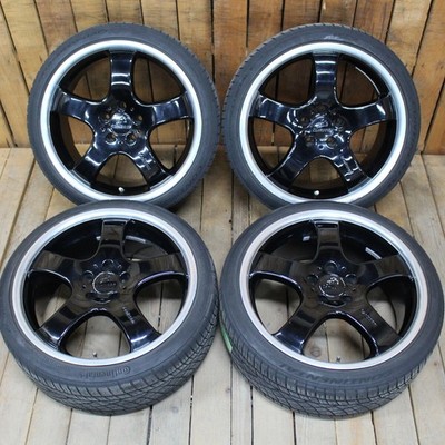 JDM Carlson 1/5 198.5J+40 Big Caliper Compatible Continental 235/35R19 No Tires - Image 2