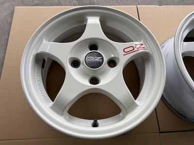 JDM No curb rash. 4Book Mitsubishi Lancer Evolution III Genuine OZ 6J No Tires - Image 4