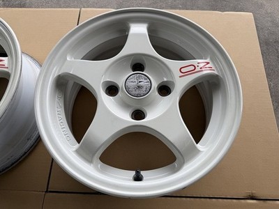 JDM No curb rash. 4Book Mitsubishi Lancer Evolution III Genuine OZ 6J No Tires - Image 5