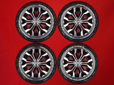 JDM Lowenhart GXL106 8.5J 20 PCD139.7 6-hole +10 hub 106 Toyo Open Cou No Tires