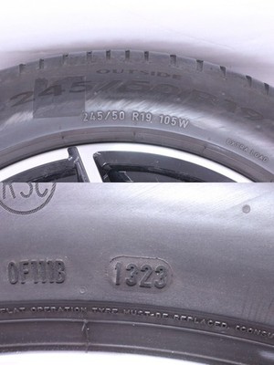 JDM 65-1207 Genuine G01/G02 X3/X4 Msports 245/50R19 105W 2Book 197.5J No Tires - Image 3