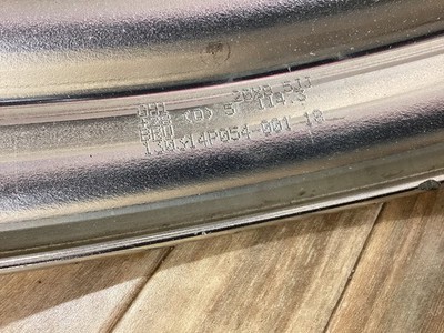 JDM WORK GNOSIS HS201 208.5J 5/114.3 +38/+28 BRU Used Set of 4 Wheels No Tires - Image 7