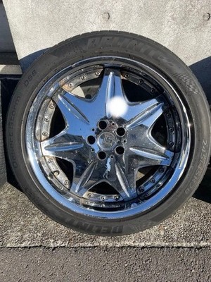 JDM ok 20work Black 5 spoke No Tires - Image 5
