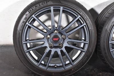 JDM Subaru Impreza WRX STI Spec C Genuine 18-inch wheelsENKEI brandPCD No Tires - Image 2