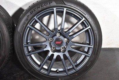 JDM Subaru Impreza WRX STI Spec C Genuine 18-inch wheelsENKEI brandPCD No Tires - Image 3