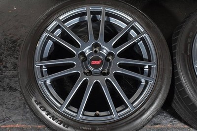 JDM Subaru Impreza WRX STI Spec C Genuine 18-inch wheelsENKEI brandPCD No Tires - Image 4