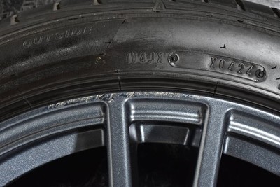 JDM Subaru Impreza WRX STI Spec C Genuine 18-inch wheelsENKEI brandPCD No Tires - Image 7