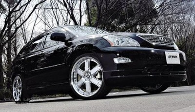 JDM Discontinued deep rims WORK LS606 8.5J 9.5J 114.3-5H crown for Soa No Tires - Image 10