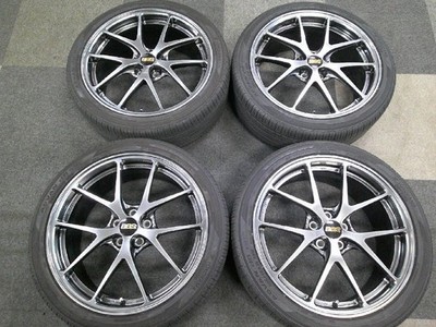 JDM BBS RI-A RI-A021 18x7.5J +48 PCD100 5H DB 225/40R18 Prius Corolla No Tires - Image 2