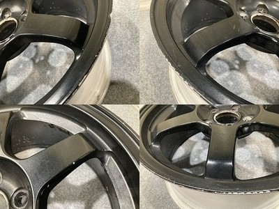 JDM Forging RAYS Rays VOLK RACING TE37 167J +46 PCD100 5H 4-piece set No Tires - Image 6
