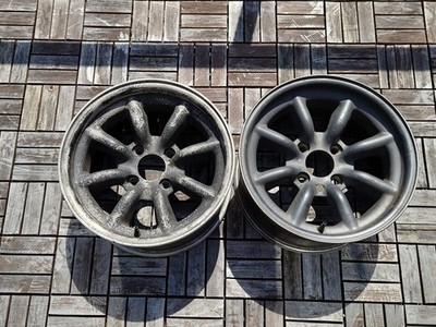 JDM Rare Watanabe 8-spoke 15-inch 7.5J 114.3 4-hole 2-book No Tires